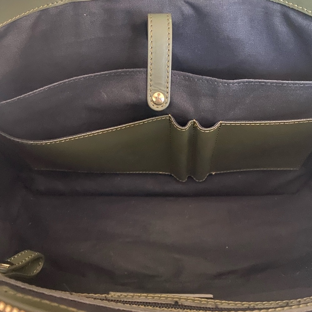 Silver & Riley CONVERTIBLE EXECUTIVE LEATHER BAG - Picture 5 of 11